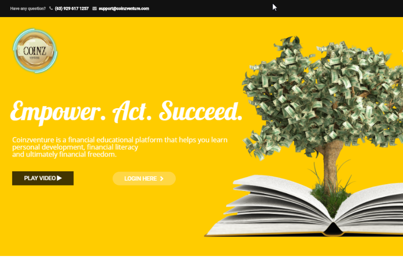 Coinzventure screenshot 1